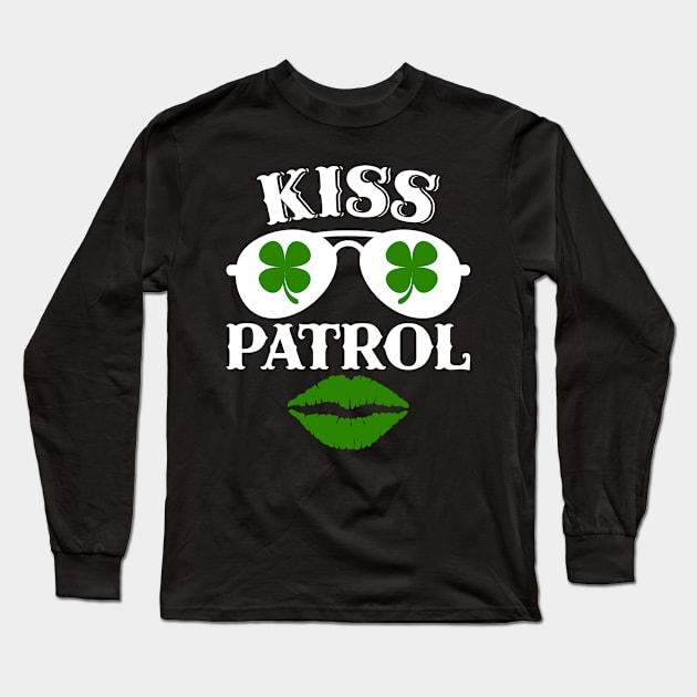 Kiss Patrol Long Sleeve T-Shirt by teevisionshop